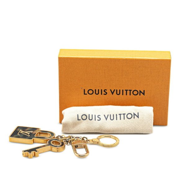 Louis Vuitton Porte-Clés Confidence Key Ring Holder M65088 Brown Gold Plated ... - Picture 6 of 6